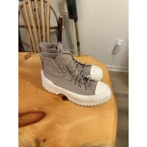 Ladies Platform Converse Shoes Size 7